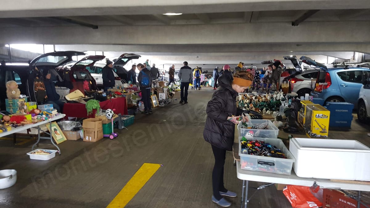 Edinburgh car boot sale