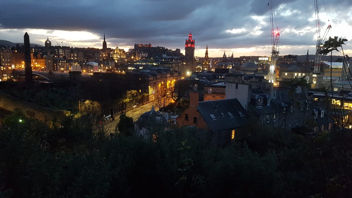 Edinburgh as a digital nomad